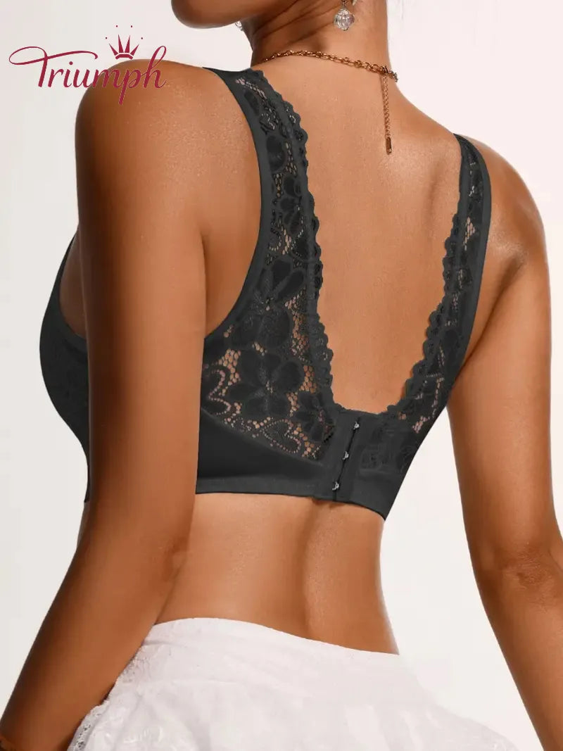 „Triumph“ – 4 vnt 🛒 Rudens naujovė nėriniuota liemenėlė