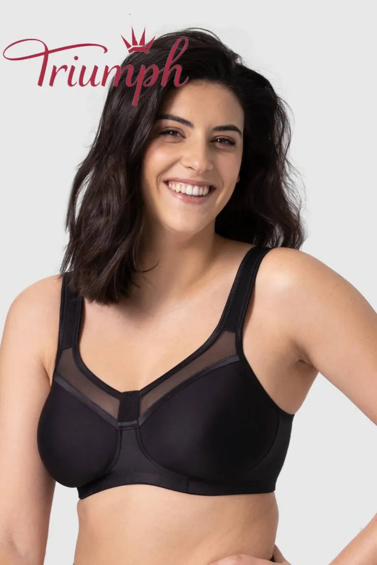 Triumph - 4 vnt.💫2025 m. nauja seksuali nėriniuota liemenėlė su kabliukais
