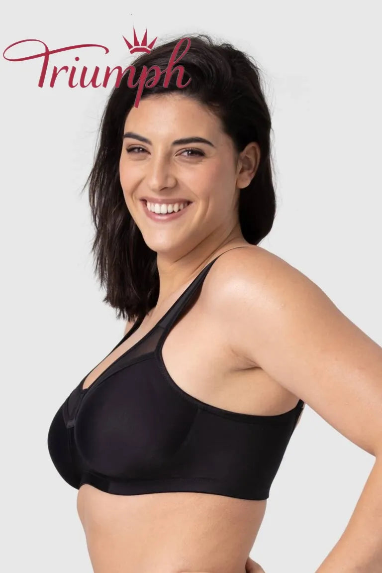 Triumph - 4 vnt.💫2025 m. nauja seksuali nėriniuota liemenėlė su kabliukais