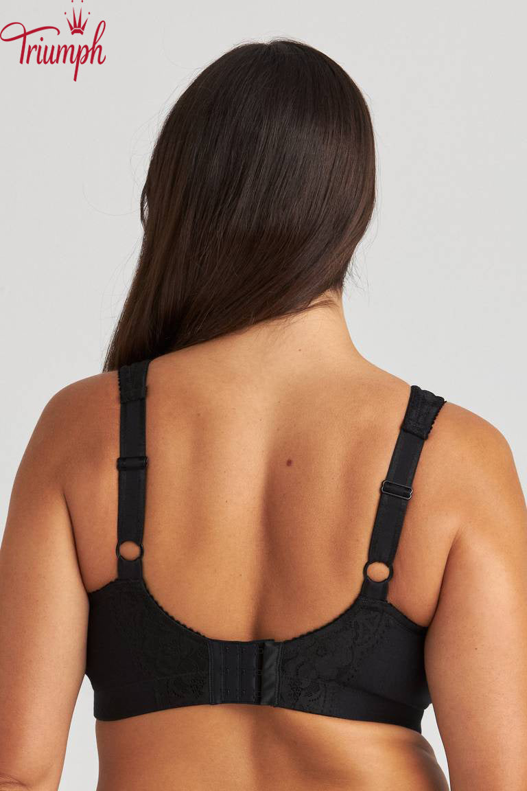 Triumph - (4 vnt) medvilninė liemenėlė be lankelių