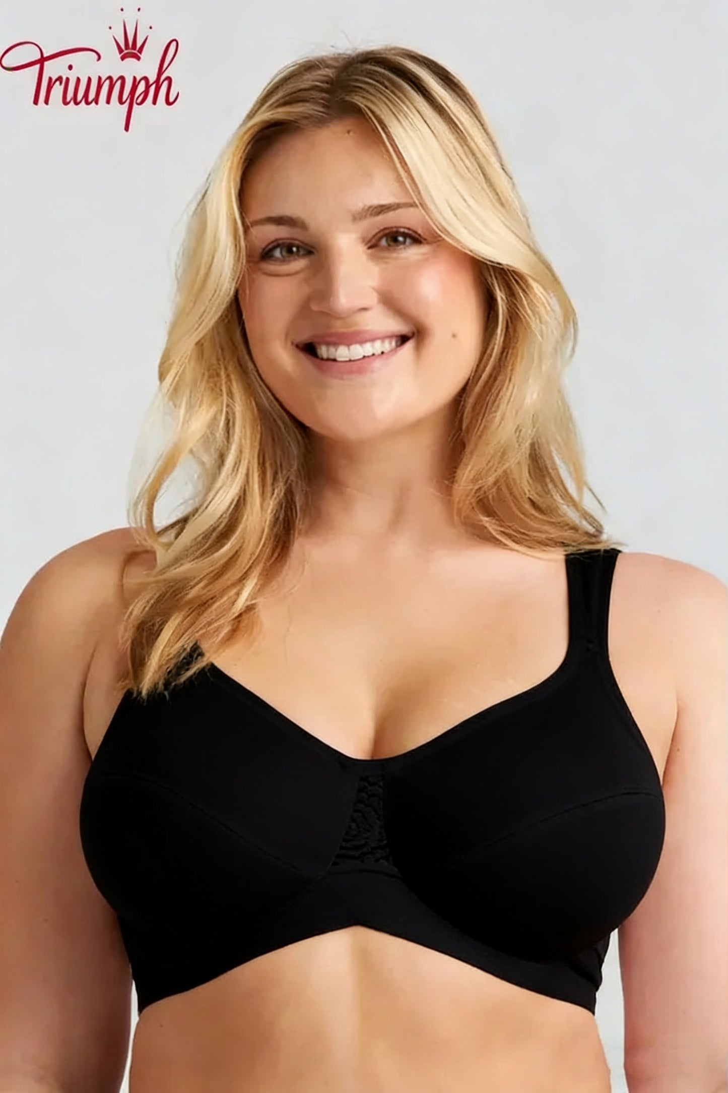 Triumph - (4 vnt.) Medvilninė liemenėlė su lankeliais